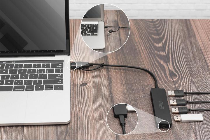 Image du produit Digitus DA-70235 (USB-C, 4 ports)