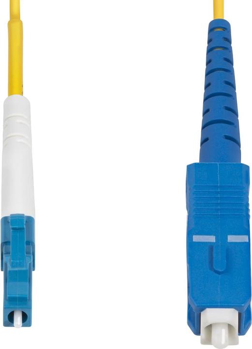 Actual product image StarTech com 15m (49.2ft) LC to SC (UPC) OS2 Single Mode Simplex Fiber Optic Cable, 9/125µm, 40G/100 (S/UTP, CAT6, 15 m)