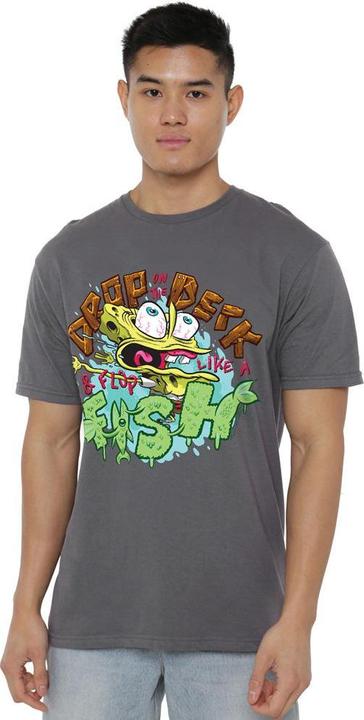 Produktbild Spongebob Squarepants Drop And Flop TShirt (L)