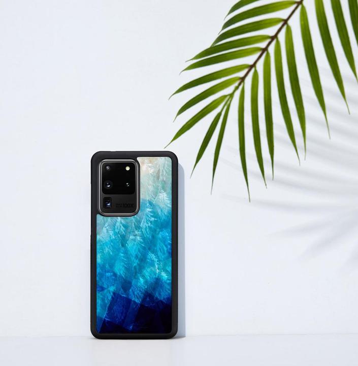 Productafbeelding Ikins hoesje voor Samsung Galaxy S20 Ultra blauw meerzwart (Samsung Galaxy S20 Ultra)