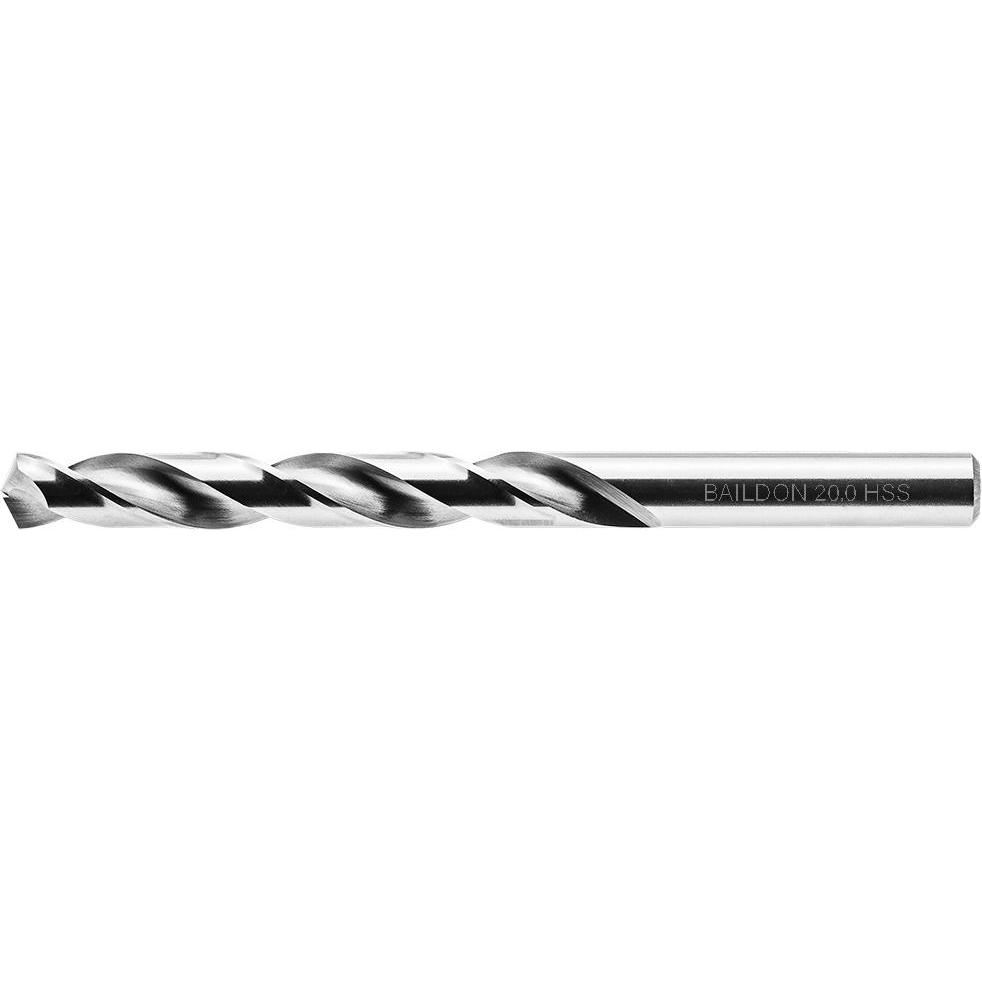 Alpen, Punta da trapano, Baildon BASIC DIN 338 RN NWKa 20 mm Metallbohrer, HSS (S), 205-140 mm (20 mm)