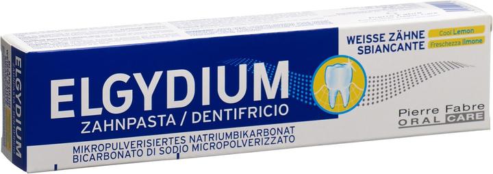 Produktbild Elgydium Weisse Zähne Zahnpasta Cool Lemon (75 ml)