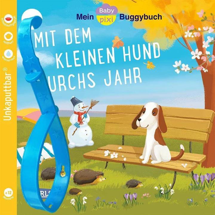 Baby Pixi (unkaputtbar) 139: Mein Baby-Pixi-Buggybuch: Mit dem kleinen Hund durchs Jahr (Allemand)