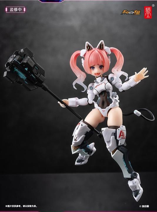 Actual product image Snail Shell Original Character Action Figure Kit 1/12 EveD Series AMBRA-02 (Strike Cat) Ambra 13 cm