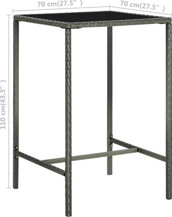 Produktbild vidaXL Bar-Set