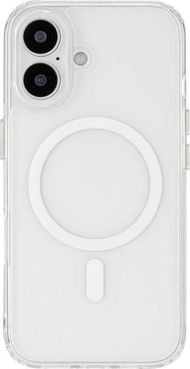 Actual product image Renkforce RF-6676266 Backcover Apple iPhone 16 Transparent MagSafe compatible, I (Apple iPhone 16)