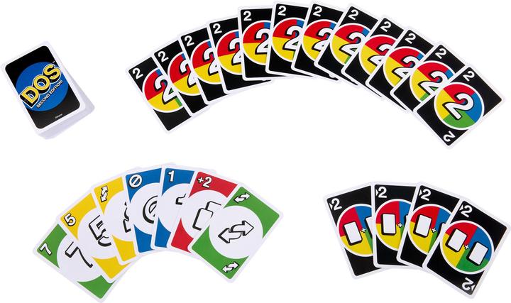 Immagine prodotto Mattel DOS™ Second Edition (Francese, Inglese, Italiano, Olandese, Tedesco, 2 - 4 Giocatori)