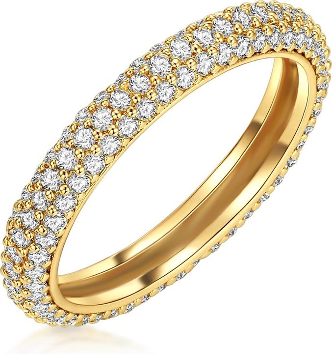 Image du produit Lulu & Jane Femmes laiton zirconium or jaune - 29147 (58)
