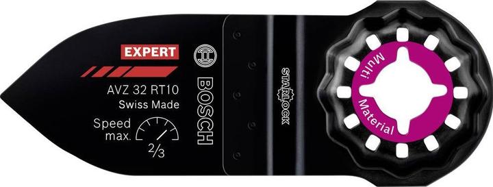 Produktbild Bosch Professional Zubehör EXPERT Sanding Finger Fine AVZ 32 RT10 Schleifplatte für Multifunktionswerkzeuge, 32 x 50 mm (Rt10)