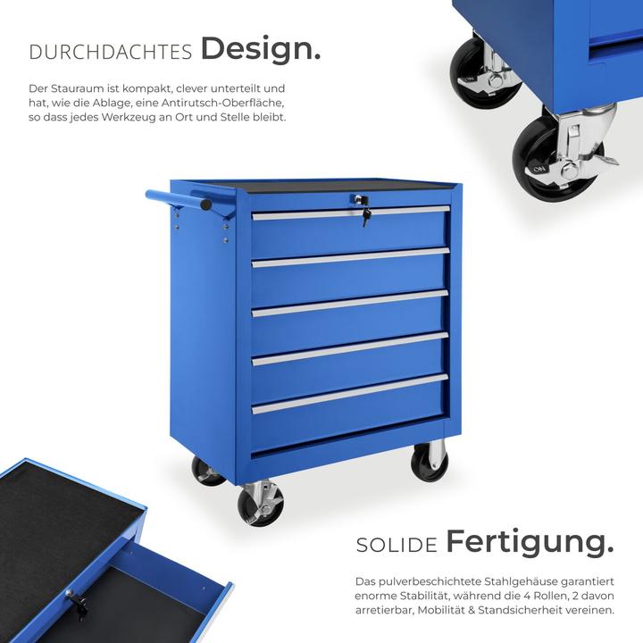 Image du produit tectake Chariot à outils (1 x)