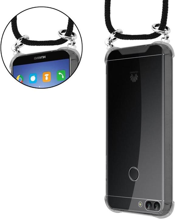 Produktbild Cadorabo TPU Cover Handy Kette SILBER