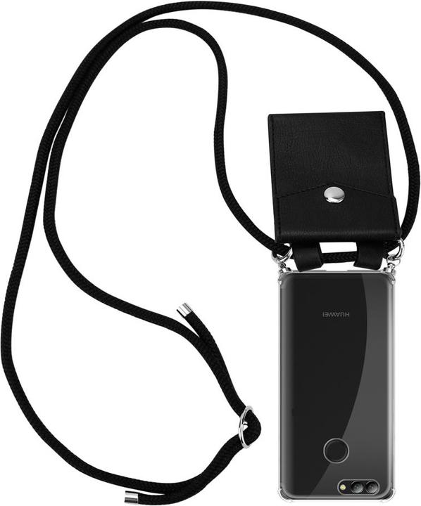 Actual product image Cadorabo Necklace Case TPU Handy Kette SILBER