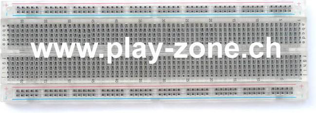 Actual product image OEM Plug-in board Breadboard Transparent FullSize (Breadboard)
