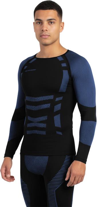 Produktbild Normani 2 x Thermooberteil Langarm Shirt Skiunterwäsche für Herren - 9874 (52, 54, L, XL)