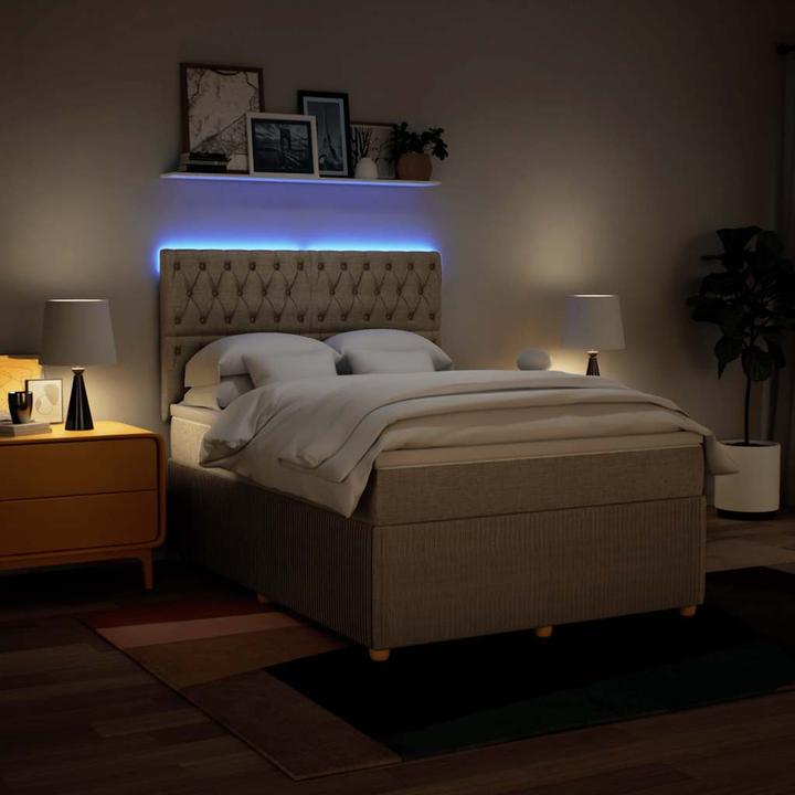 Actual product image vidaXL Boxspringbett (160 x 200 cm)