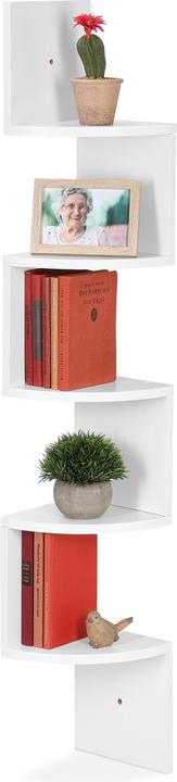 Actual product image Relaxdays Eckregal (19.50 x 19.50 x 122 cm)