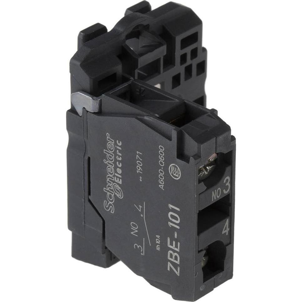 Thumbnail - Schneider Electric Kontaktblock mit Fixiermanschette 1NO, Taster + Schalter