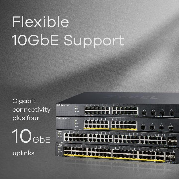 Image du produit Zyxel XGS1935-28 Commutateur géré intelligent à 28 ports 24x GbE RJ45 (28 ports)
