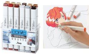Produktbild Copic Architekturfarben (Grey, 7 mm, 12 x)