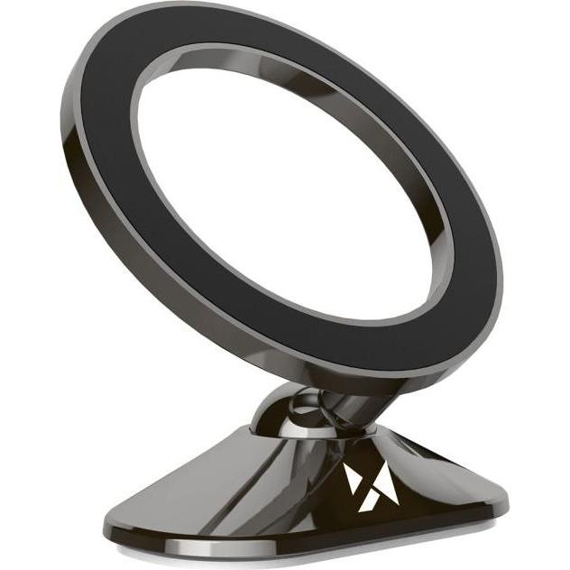 Wozinsky Uchwyt samochodowy WPT-D19 na deske rozdzielczą kompatybilny z MagSafe - szary, Supporto per smartphone, Grigio