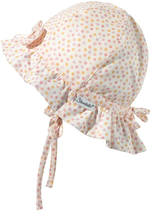 Image du produit Sterntaler Chapeau de soleil avec noeud points Ecru Gr. 47 (47)