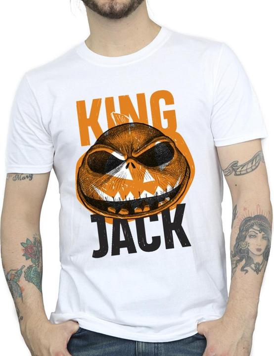 Immagine prodotto Disney The Nightmare Before Christmas King Jack Maglietta Uomo (4XL)