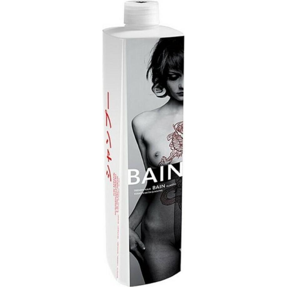 Trendy Hair, Shampoo, BAIN ELASTIC KERATIN with ginseng 1000 ml (1000 ml)