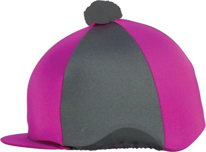 Produktbild Hy Fashion Zweifarbig Helmüberzug Bommel (One Size)