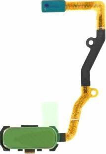 Actual product image OEM Samsung Galaxy S7 Edge Home button Flex white (Samsung Galaxy S7 Edge)
