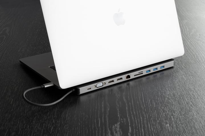 Productafbeelding Sitecom CN 389 Multiport Pro Dock (USB-C, 10 Havens)