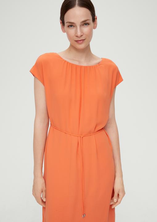 Produktbild s.Oliver Kleid Chiffonkleid mit Raffung (44)