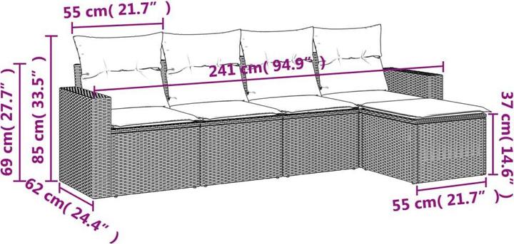 Produktbild vidaXL Raymond