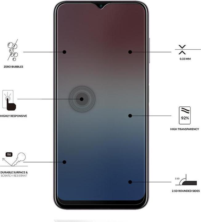 Actual product image Eiger Mountain Glass (1 pcs., Nokia G11, Nokia G20, Nokia G21)