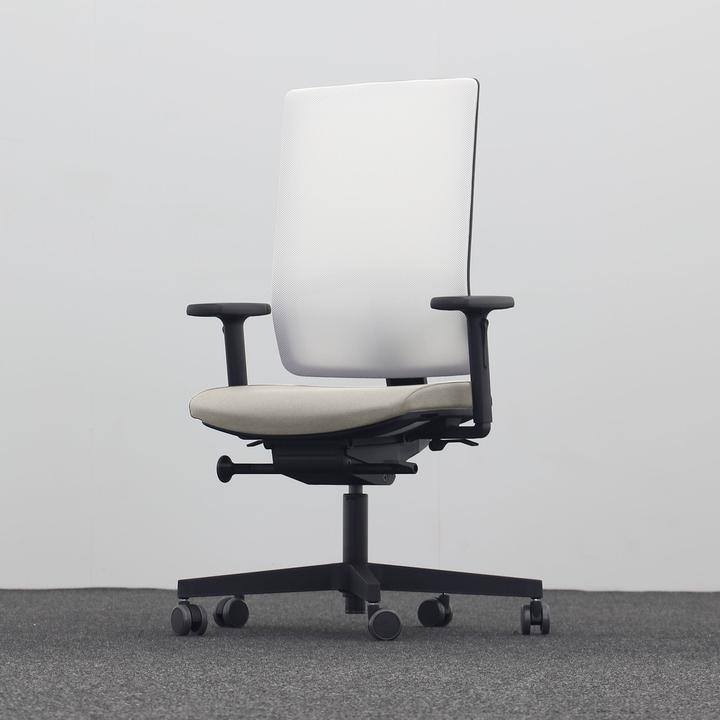 Produktbild Sitag Bürostuhl SitagPoint Tec 2 Mesh swissmade mit 2D Armlehnen, Beige, Neu (40 - 52 cm)