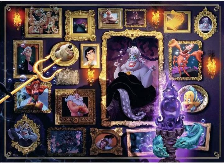 Image du produit Ravensburger Puzzle 1000 pièces 12000039 - Disney Villainous Ursula - Les personnages populaires de (1000 pièces)