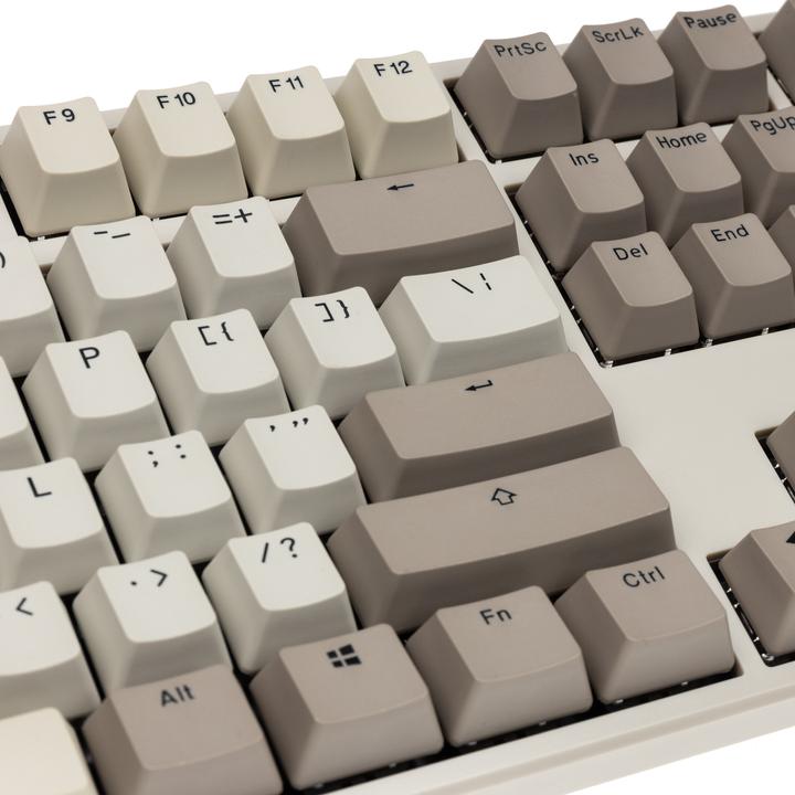 Produktbild Ducky Origin Vintage Gaming Tastatur, Cherry MX-Blue (US) (US, Kabelgebunden)