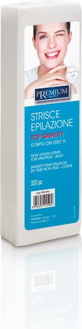 Produktbild Premium Körper Enthaarungsstreifen (20 x 7 cm) (100 x, 100 g)