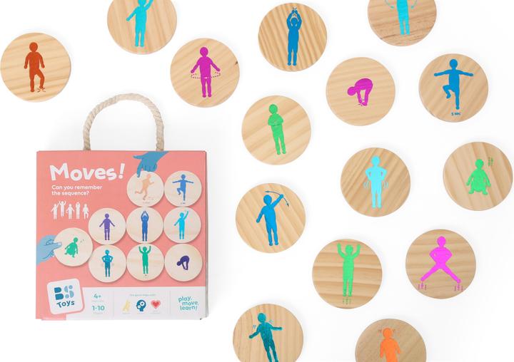 Actual product image BS Moves! (English, German, 2 - 8 Players)