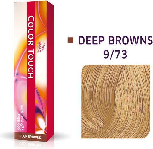 Image du produit Wella Color Touch Deep Browns (9/73 blond clair brun-or blond clair)
