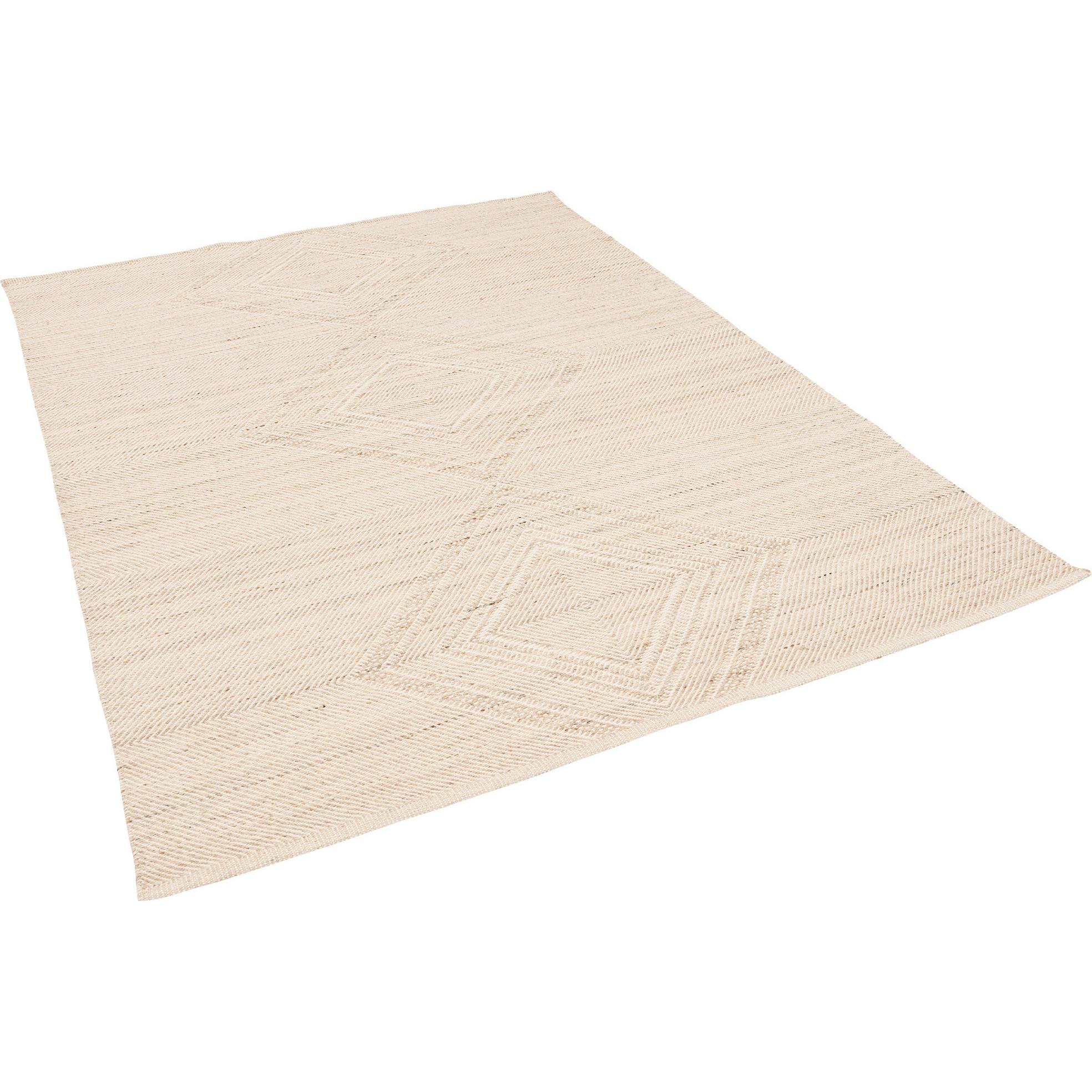 Pergamon, Teppich, Natur Teppich Kelim Wolle Lara Meliert (70 x 240 cm)