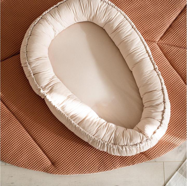 Image du produit Julius Zöllner Babynest Nido Jersey uni oatmeal