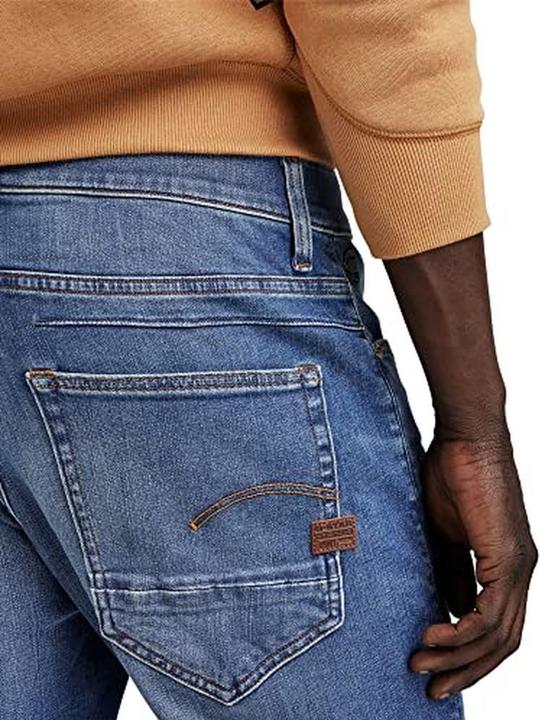 Produktbild G-Star D-Staq Slim Jeans medium indigo aged (29)