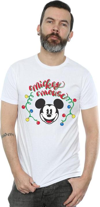 Produktbild Disney Mickey Mouse Christmas Light Bulbs TShirt (5XL)
