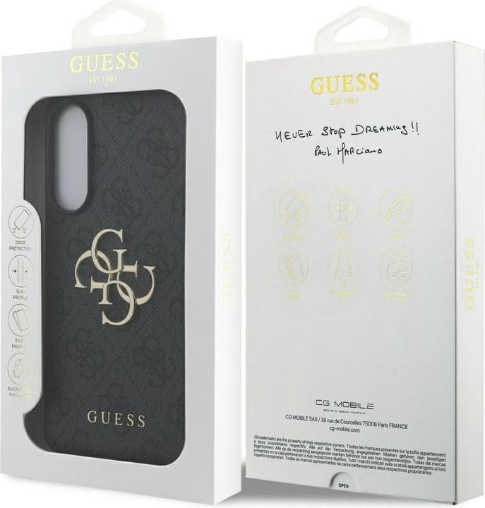 Productafbeelding Guess Etui Big 4G Logo Classic Logo do Samsung Galaxy S25 Edge czarny (Samsung Galaxy S25 Rand)