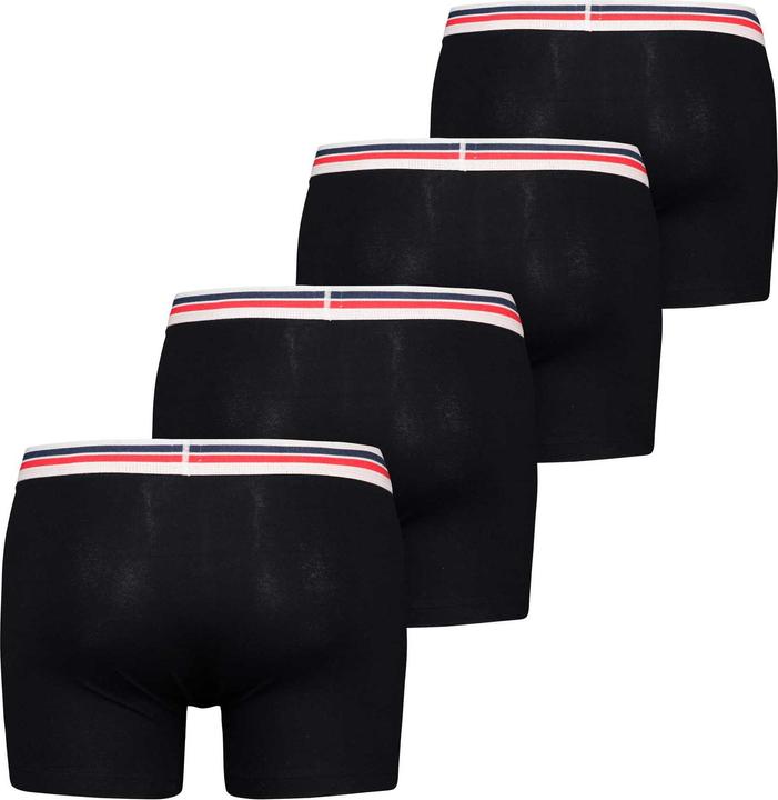 Produktbild Levis Men Placed Sprtswr Logo Boxer Brief Org 4p E (S, 4er Pack)