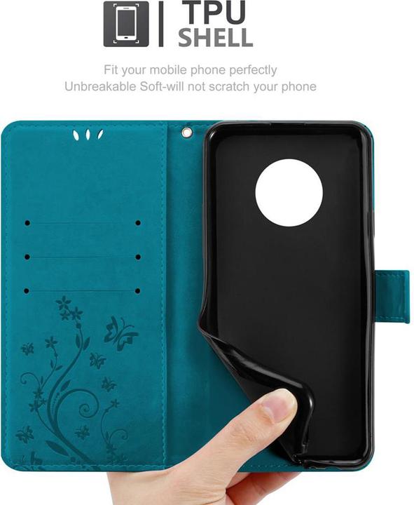 Produktbild Cadorabo Flower Book Cover (Motorola Moto G6 Plus)