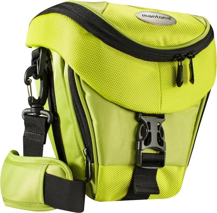 Produktbild mantona Premium Colttasche hellgrün (Kamera Bereitschaftstasche, Kamera Schultertasche, 3.61 l)