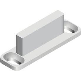 Cinetto, Möbelausstattung, PS06 Gleiter zur Designvariante Innenfront Möbelbeschlag Kunststoff grau