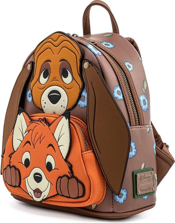 Produktbild Loungefly Disney Fox and Hound Copper Todd backpack 26cm