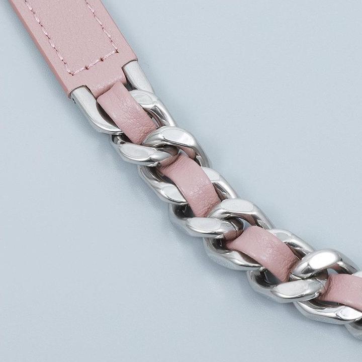 Actual product image Guardline Chic Guardband (41 mm, 42 mm, 38 mm, 40 mm, Aluminium, Faux leather)